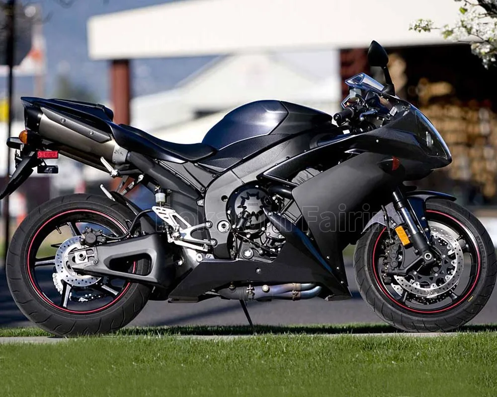 Cheap YZF1000 R1 07 08 ABS Fairing For Yamaha YZF R1 2007 2008 Sport Motorcycle Black Fairings (Injection Molding)