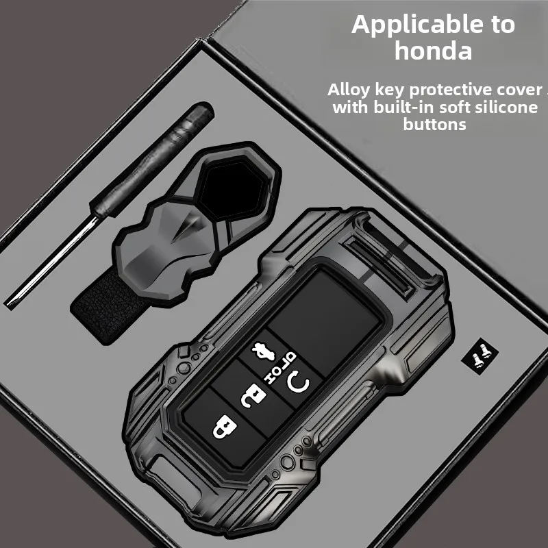 

Car Remote Key Case Cover For Honda Vezel City Civic CR-V CRV Accord Pilot HRV Jade Car Smart Key Case Cover Accessories