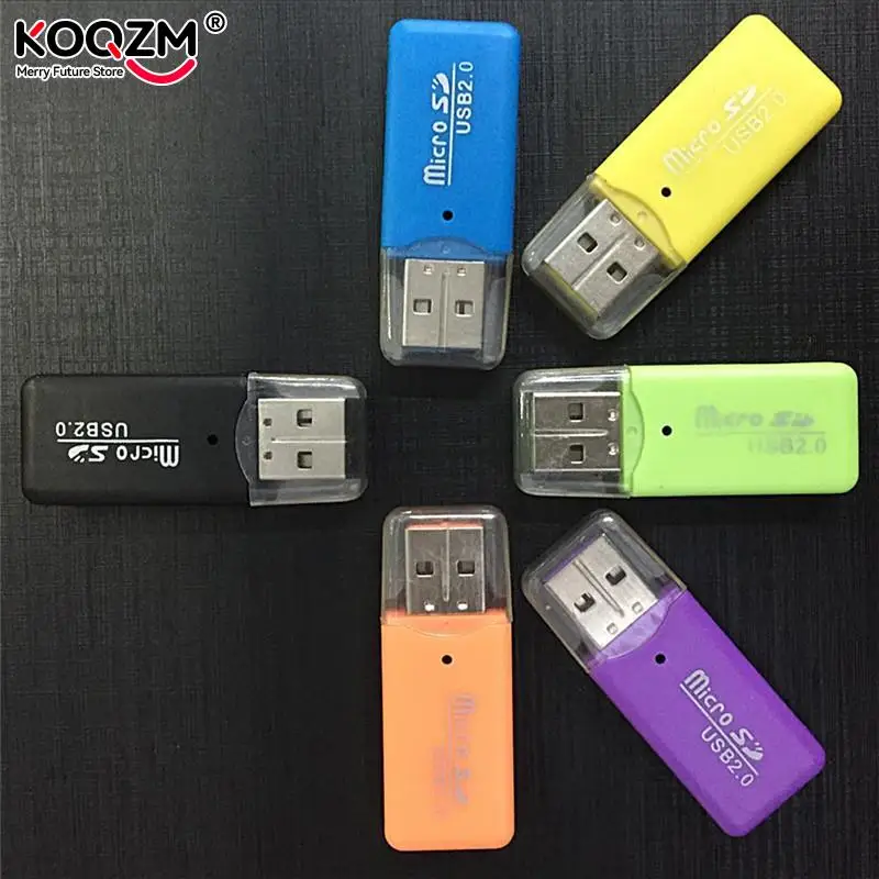 JETTING Hot Mini USB SD/MMC Memory Card Reader 480Mbps For Computer Laptop USB Card Drop Shipping