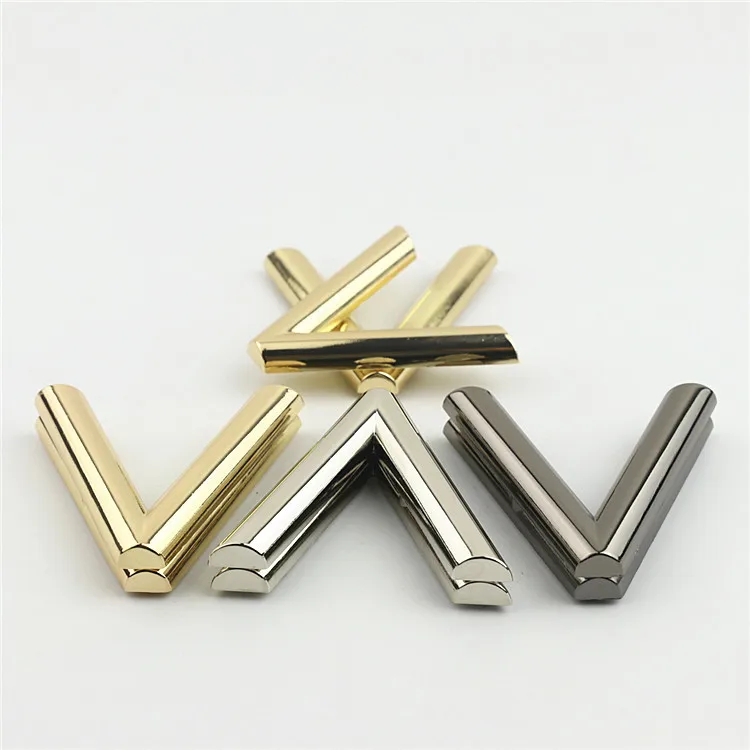 10Pcs Metal Clasp Turn Lock Fashion Letter Locks Bag Decor Buckles DIY Handbag Purse Hardware Replace Accessories