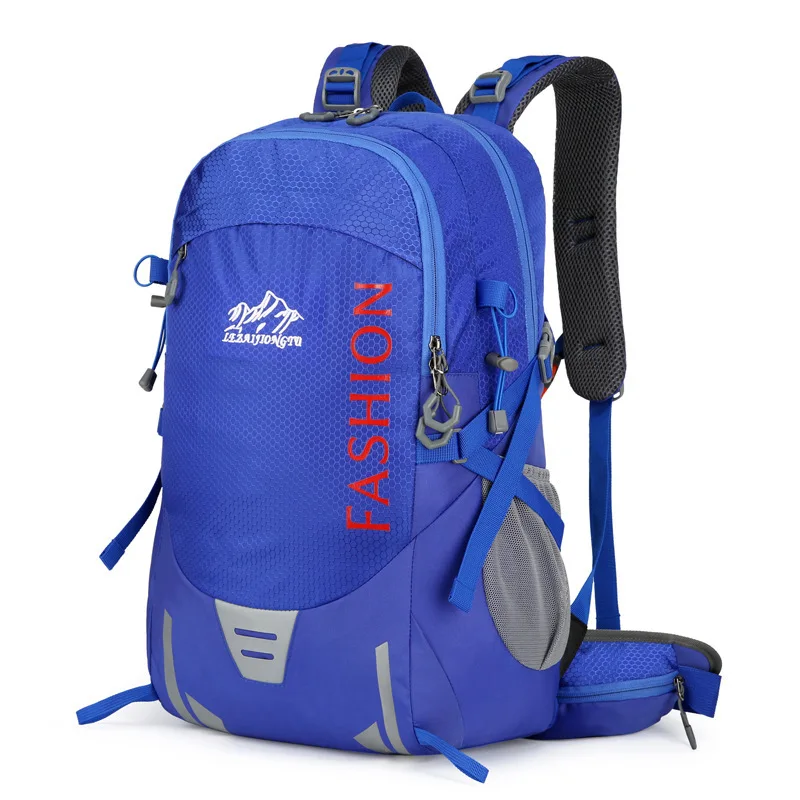 

Outdoor backpack, waterproof nylon, large capacity hiking, sports, leisure, tourism, camping, storage, mountaineering bag