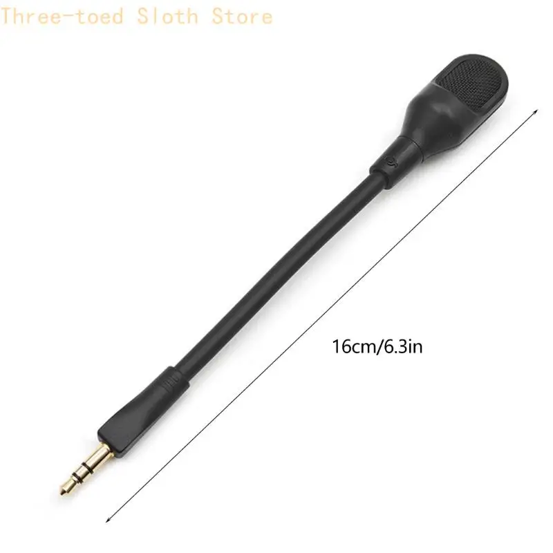 Ersatz-Galgenmikrofon mit 3,5-mm-Buchsen für Online-Meetings und Routineanrufe E74A – Detail 6