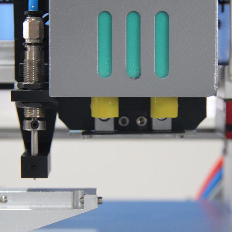 PPM-A320V LED Pcb ماكينة تجميع 2 رئيس التلقائي Smt اختيار ووضع آلة سطح المكتب مع 4 عصر كام لتجميع Pcb