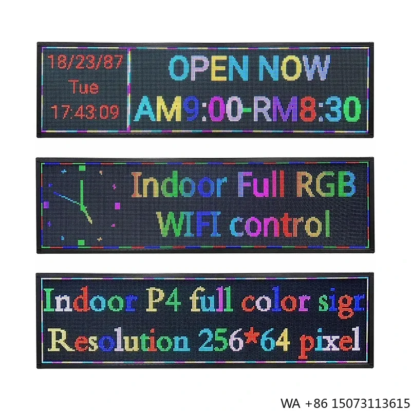 

Наружный светодиодный LED-дисплей P10 для настенного монтажа, программируемый, для магазинов, отелей и торговых центров