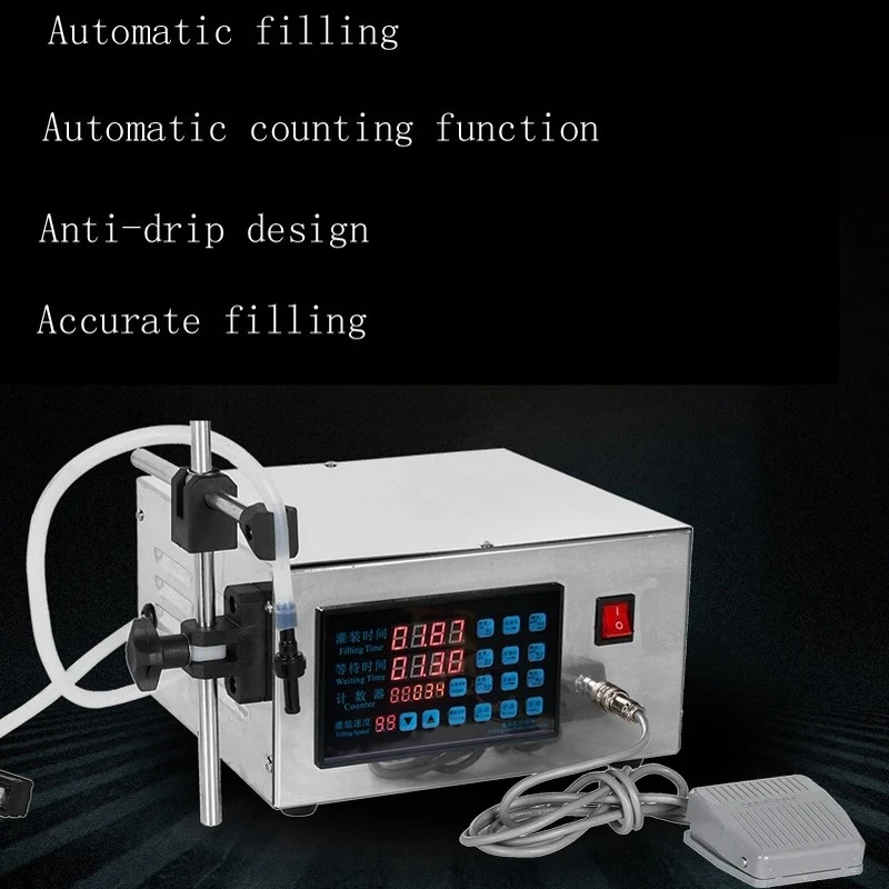High Quality Cnc Beverage Filling Machine, Beer Oil Juice Filling Machine, Stainless Steel 1 Head