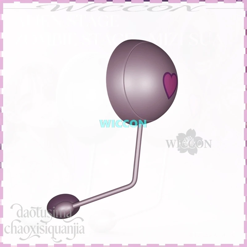 Anime Zombie Stage Cosplay Sua Mizi Idol Headset White Pink 3D Polylactic Acid Props Stereolithography Accessories 코스프레 Headwear