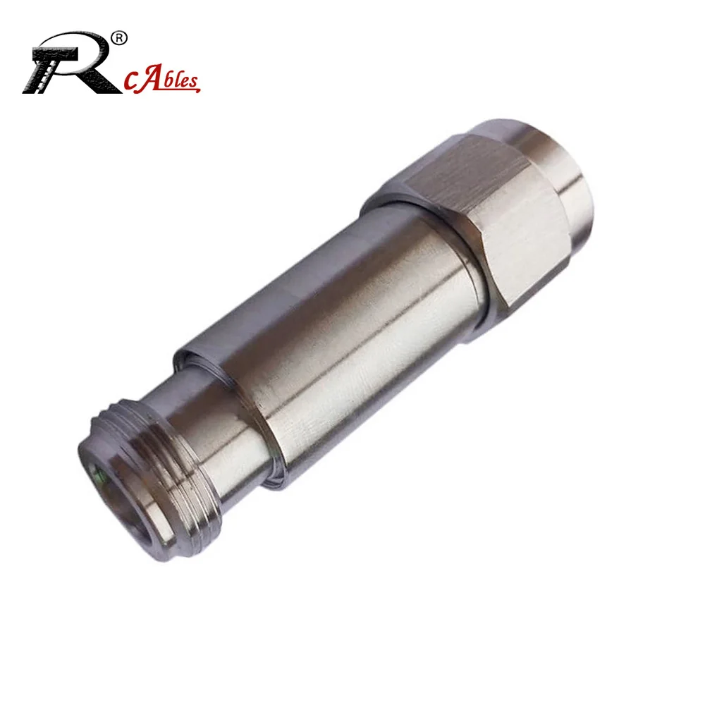 

1PC DC-3GHz DC- 4GHz N-JK 2W 5W Coaxial Fixed Attenuator 1-40 DB 50Ohm N Male to Female Connector Nickel Plated RF Accessories