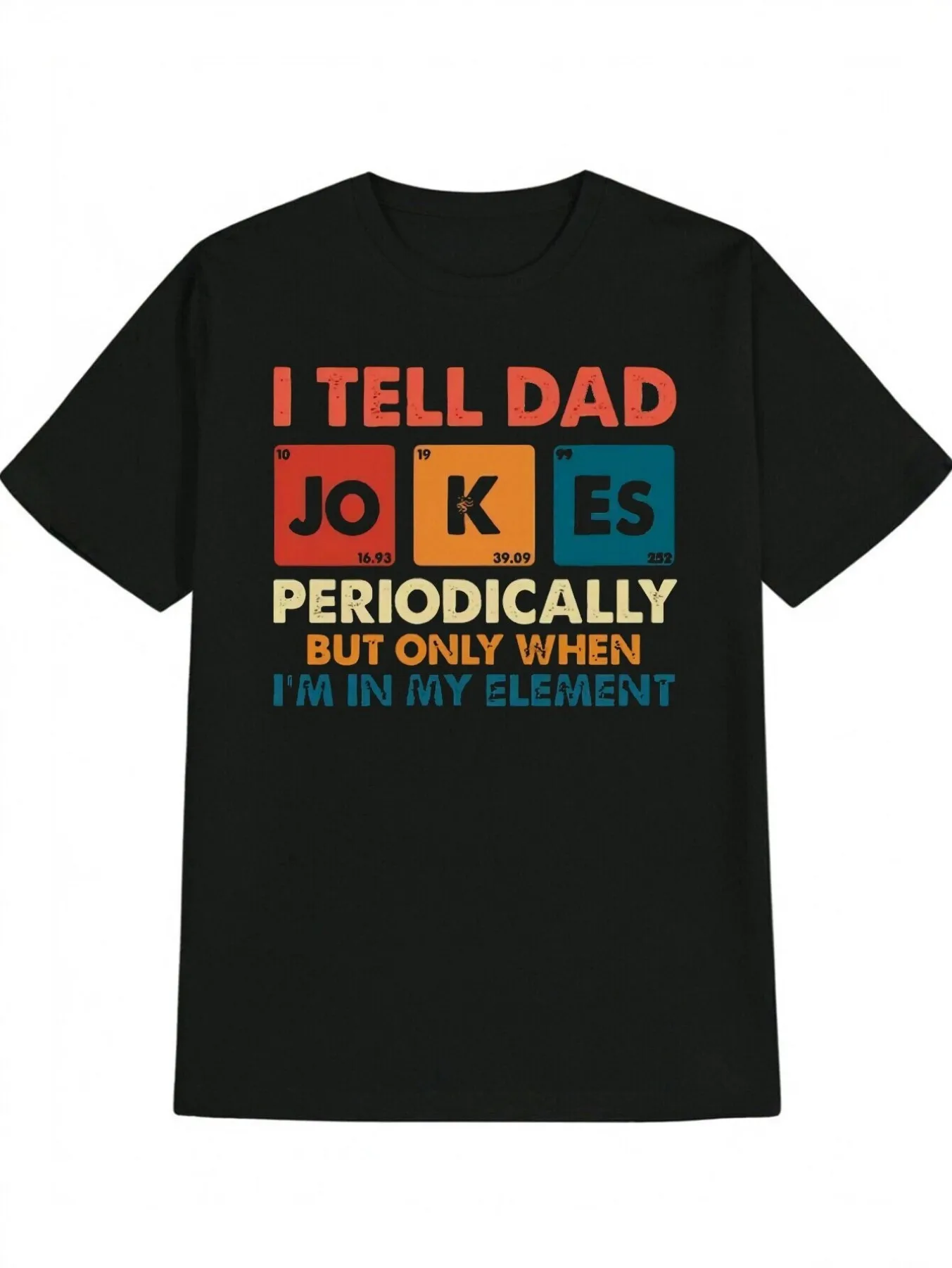 

Top Pick Local Men's Fun Chemical Periodic Table Pattern Science Nerd Tee 2