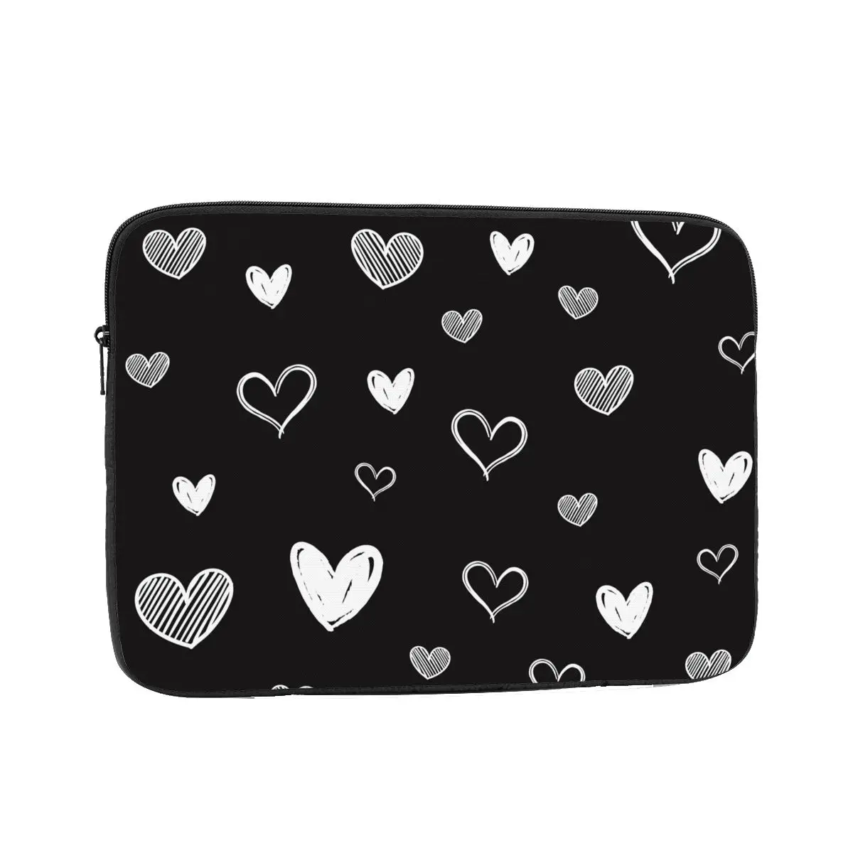 Laptop Notebook Sleeve Cover Bag Heart Doodles Tablet Sleeve Case 12