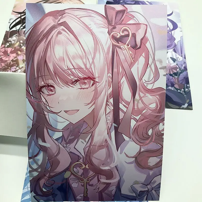 프로젝트 세카이 애니메이션 요이사키 카나데 사진 카드 브로치, 배낭 코스프레 배지 액세서리, 옷 장식 선물