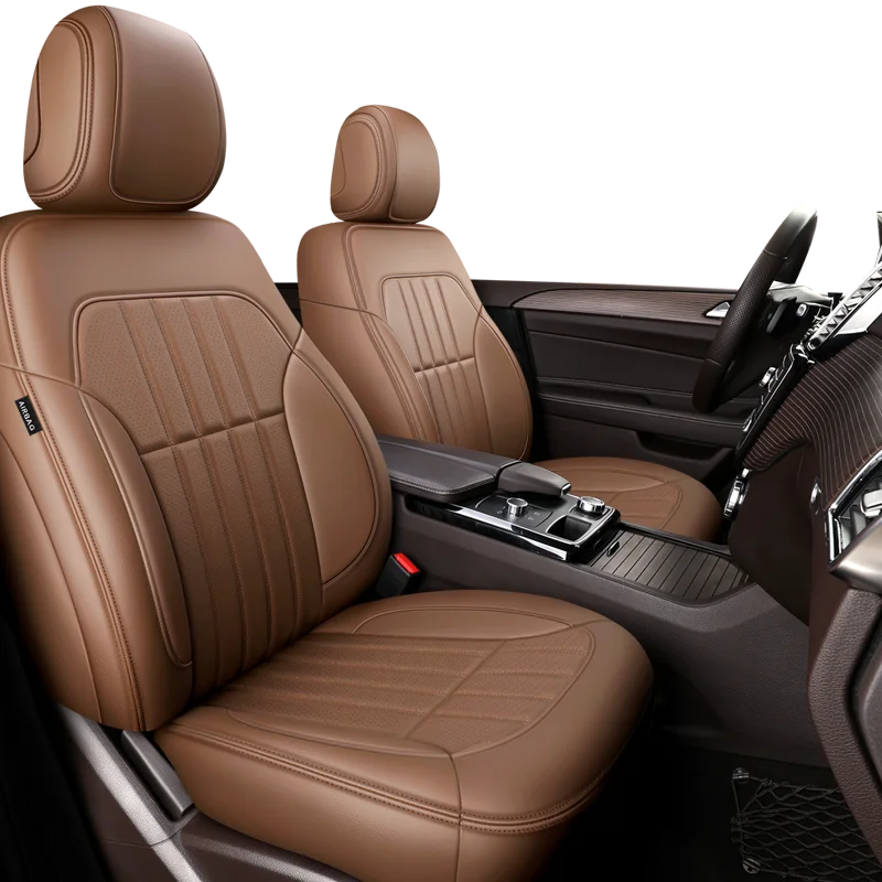 Custom Fit Car Accessories Seat Cover For 5 Seats Full Set Quality Leather Specific For Mercedes Benz W204 W205 W211 W203 W246