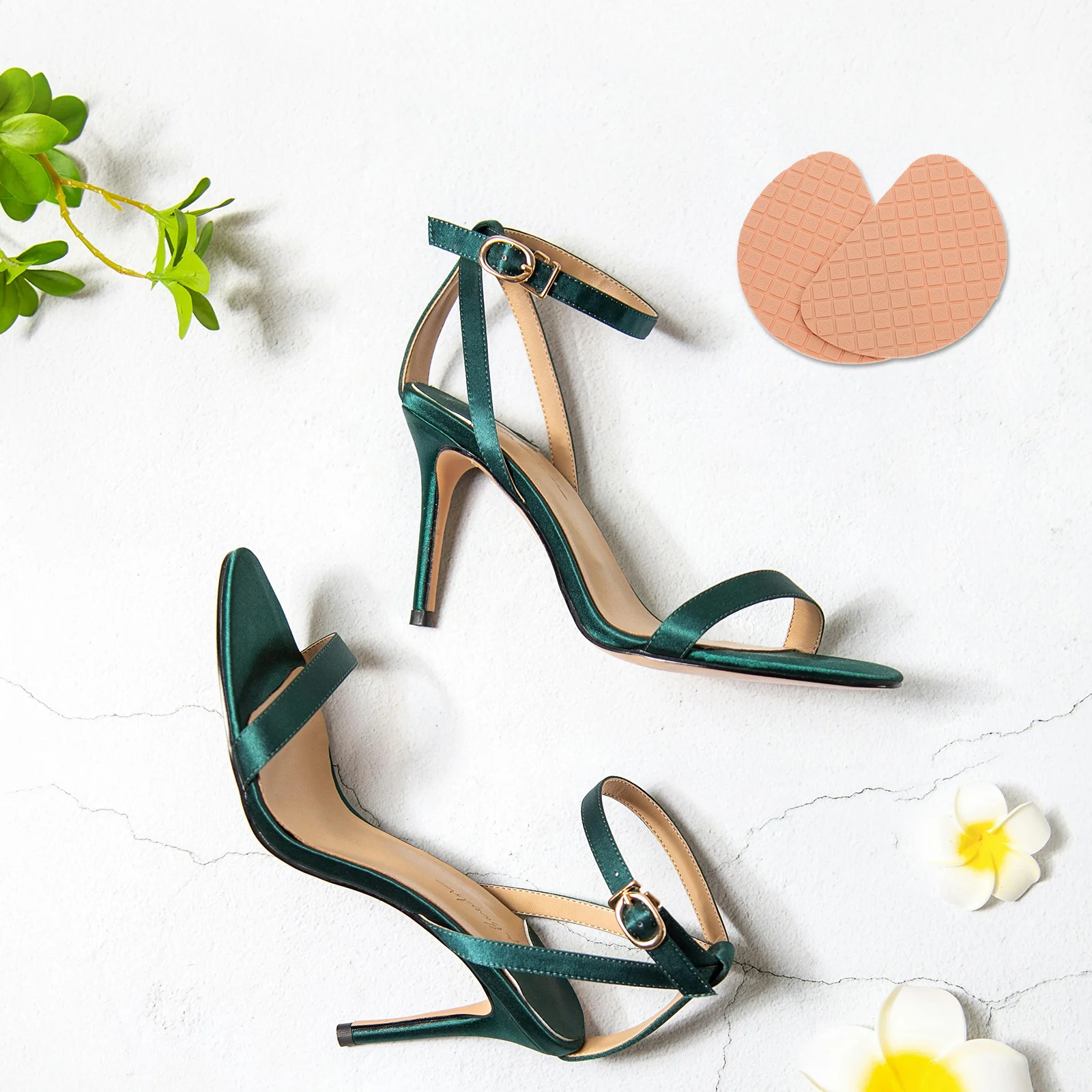 

1Pair Non Slip Shoe Sole Pads Durable Anti Skid Sneakers Heel Noise Reduction Cushion Non Slip Sneaker Pads