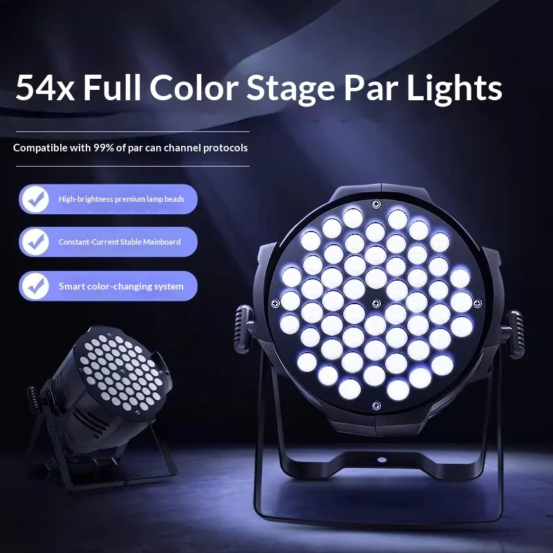 

Светодиодный RGB-светильник для вечеринок, беспроводной Bluetooth-светильник для дискотек, активируемый звуком, с дистанционным управлением, на батарейках, для дома, клуба, сцены, дискотеки