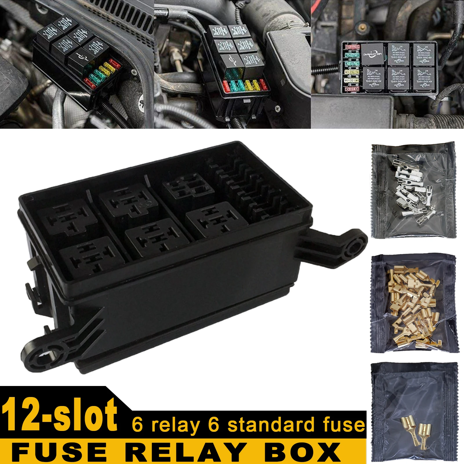 Universal 12V Relay…