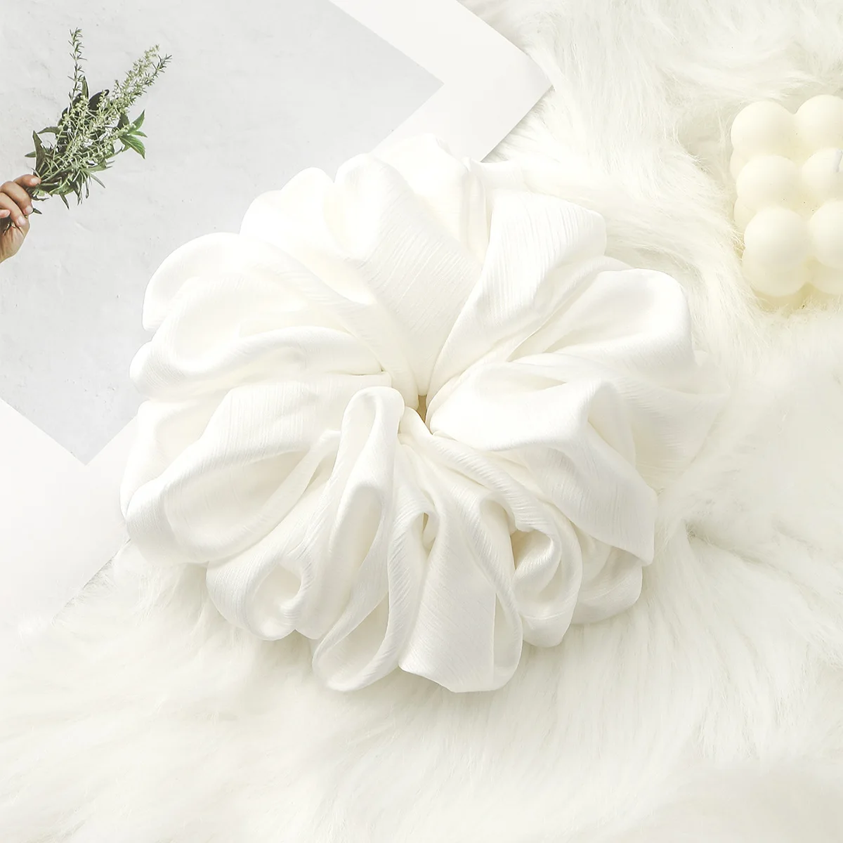 New elastic solid color headband hot-selling girls hair rope