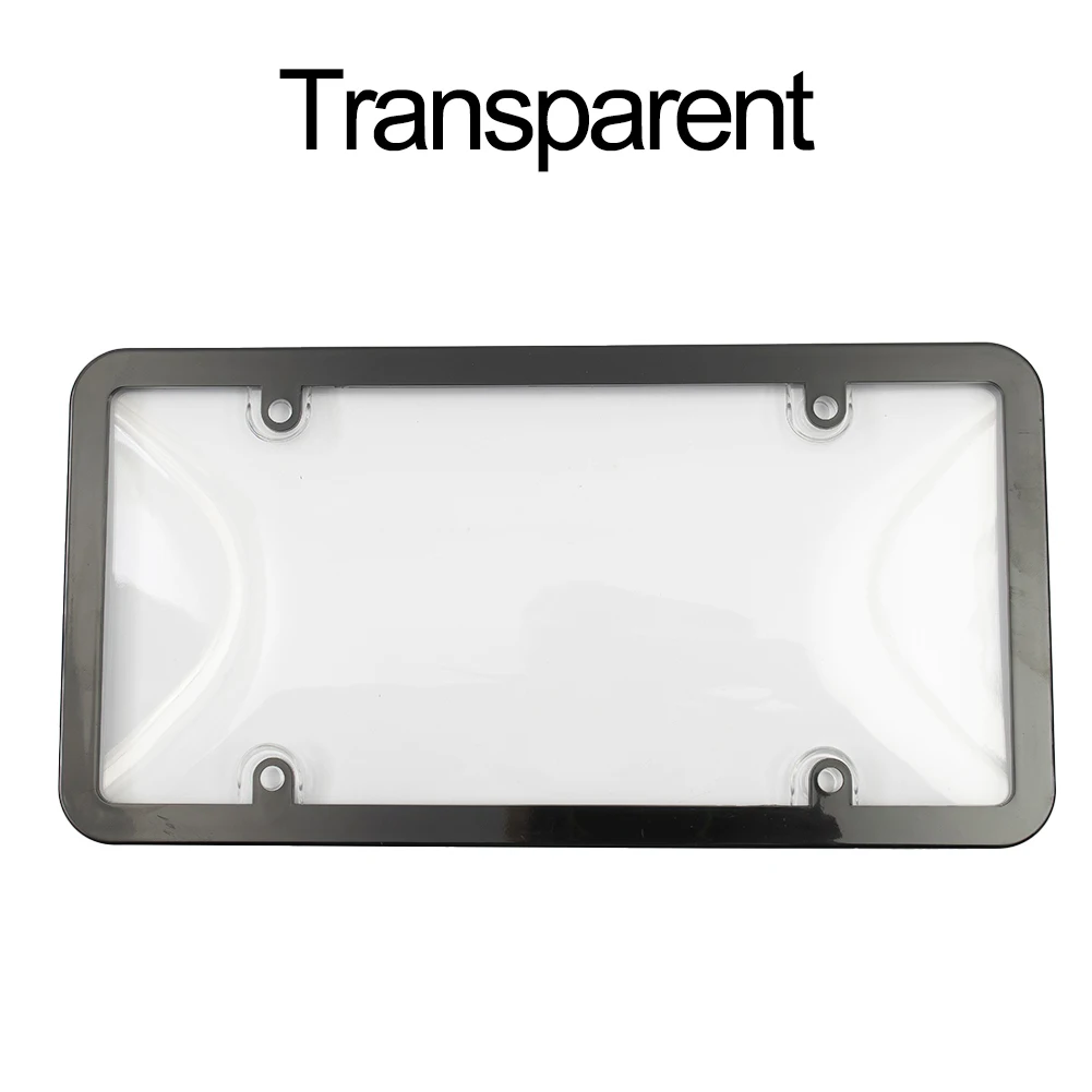 2x Clear Reflective Anti Speed Red Light Toll Camera Stopper License Plate Cover *100% Brand New, High Quality  *This Product Is