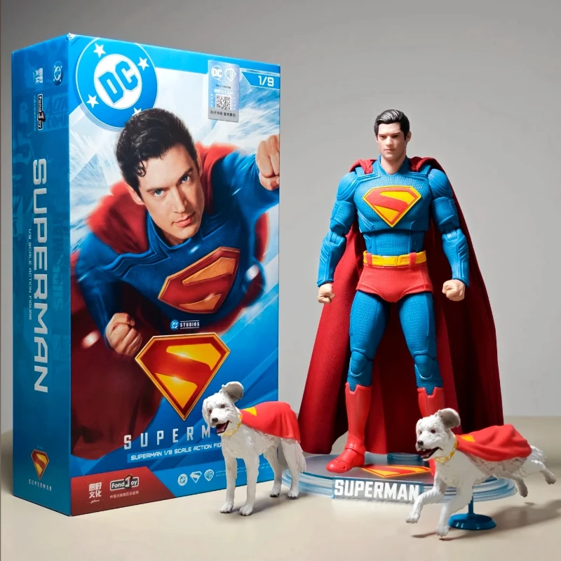 

【Предпродажа】Fondjoy New Супермен 1/9, экшн-фигурка постоянного тока, версия фильма Gunn's, новая фигурка Супермена, украшения для игрушек и мальчиков, подарки