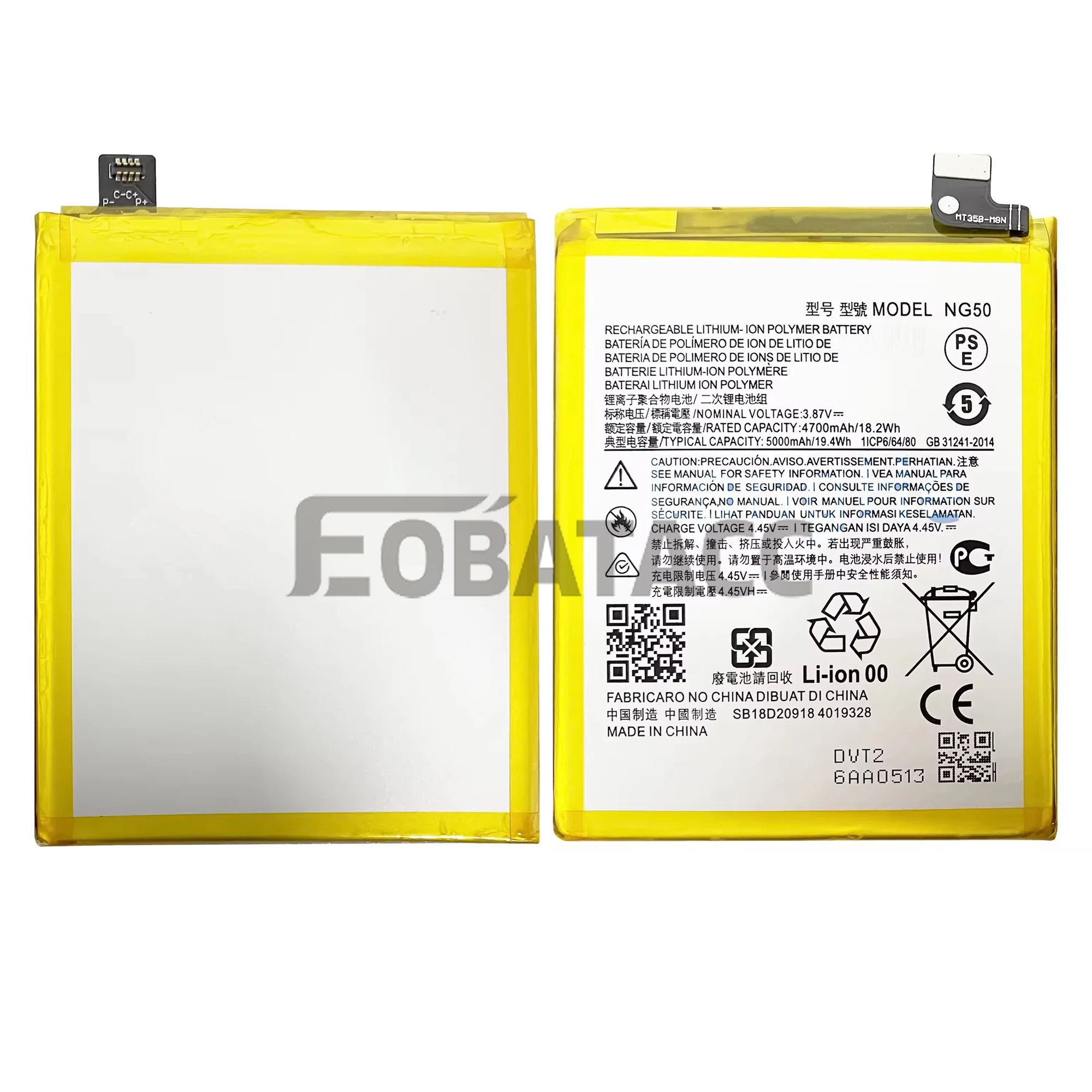 100% New Original Battery NG50 For Motorola  G62/Moto G71 5G /XT2169-Battery + Free Tools