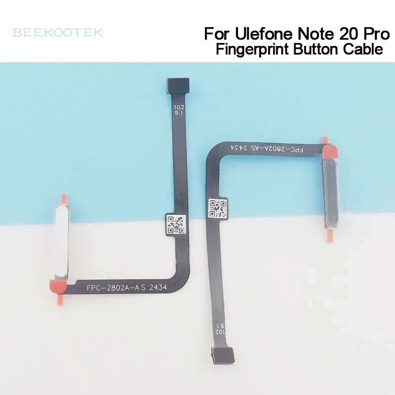 New Original Ulefone Note 20 Pro Fingerprint Sensor Button Cable Side Key flex FPC For Ulefone Note 20 Pro Smart Phone
