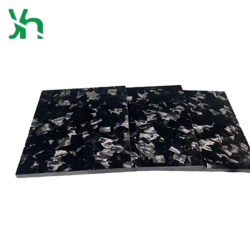 لوحة من ألياف الكربون بنمط مزورة 3K، ماكينة CNC متوفرة للاستخدام بنفسك والروبوتات والمعدات الطبية #3