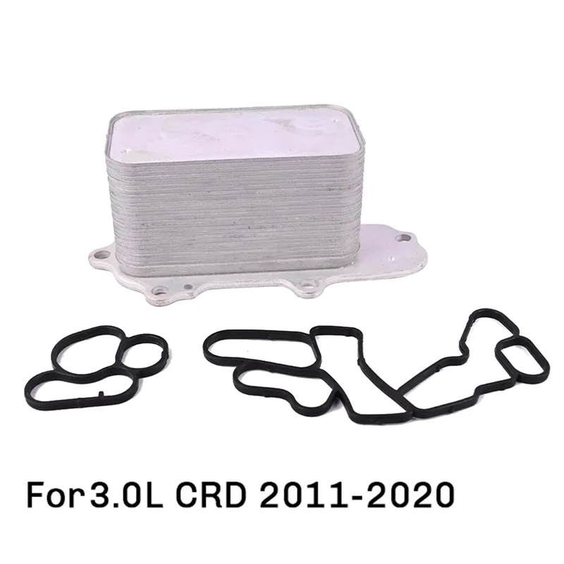 

Масляный радиатор двигателя в сборе с прокладкой для Jeep Grand Cherokee WK 3.0L CRD 2011-2020 68269916AB 68211440AA