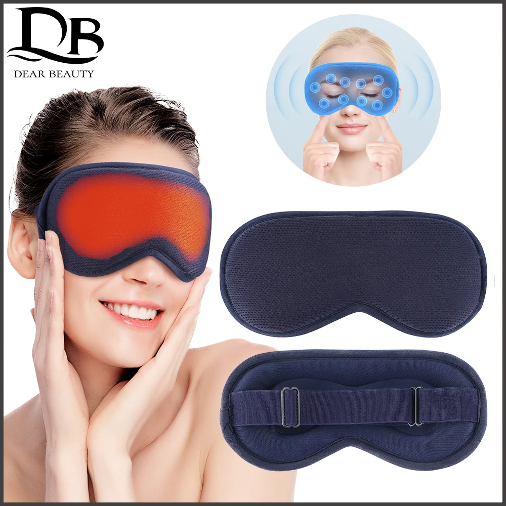 Electric Steam Eye Mask 3D Massage Constant Temperature Hot Compress Smart Timing Sleep Shading Relieve Eye Fatigue
