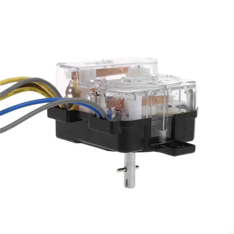 U0DE 6-Wire Washing Machine Timer 90 Degree Central Hole Distance 68mm Shaft