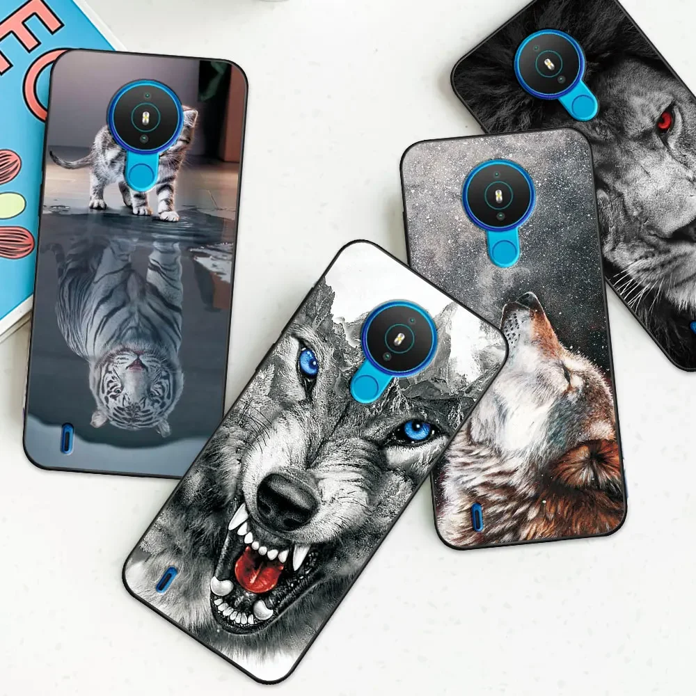 Case For Nokia 1.4 2.4 3.4 5.3 Coque Nokia 5.4 TPU Soft Silicone Funda Phone Case For Nokia 1.4 TA-1322 Capa Cover Bumper Marble