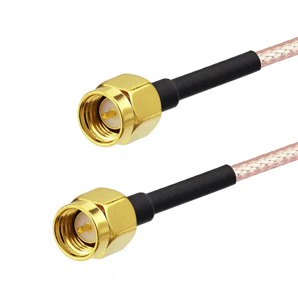 SMA Male to SMA Male Connector Cable RG316 Coaxial Cable Jumper for 3G 4G LTE WiFi Antenna Router RTL SDR Dongle Analyzer