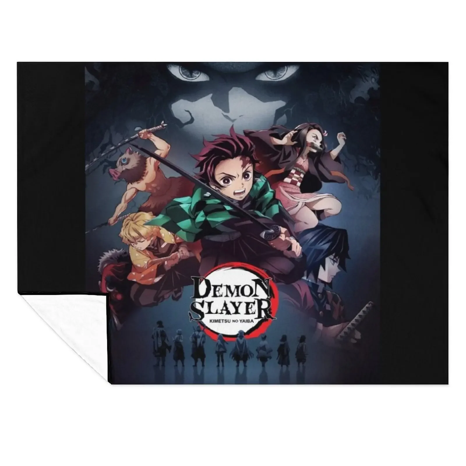 

demon slayer Throw Blanket Personalized Gift Multi-Purpose blankets and throws Polar Blankets