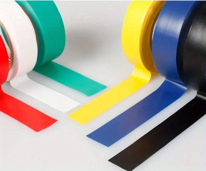 1 piece PVC colored electrical tape is waterproof, flame-retardant, insulated, and environmentally friendly image 4
