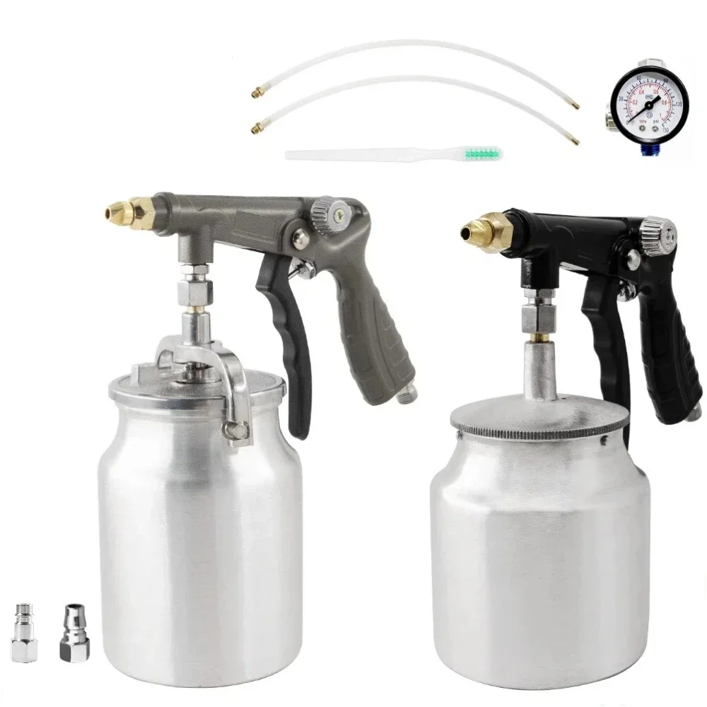 

Undercoating Spray-Gun Kit, With 25/33Oz Suction Feed Cup & 2Pcs 22" Long Wand For Truck Liner Coating Rubberized Undercoat