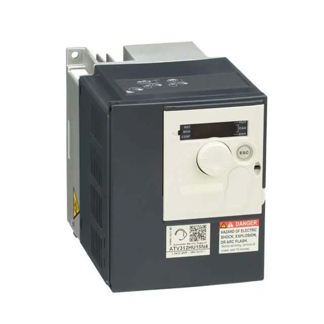 

2026 2 HP 4.2 KVA 61W 380 to 500V 3 Phase Supply ATV312HU15N4 Variable Speed Drive