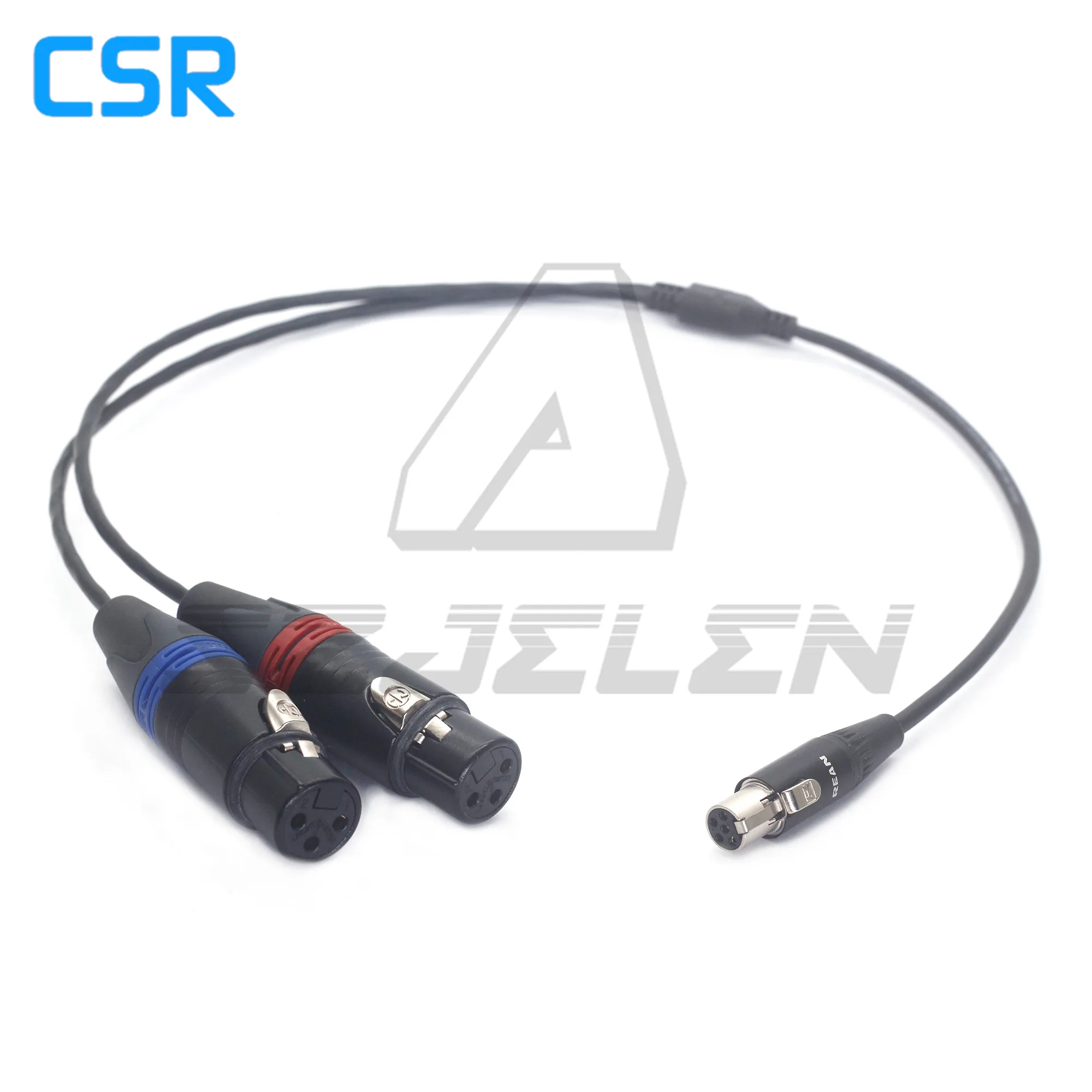 

For Zaxcom QRX200 QRX235 RX200 Audio Cable TA5F Mini XLR 5pin Female to Dual NEUTRIK XLR 3pin Male of Female,