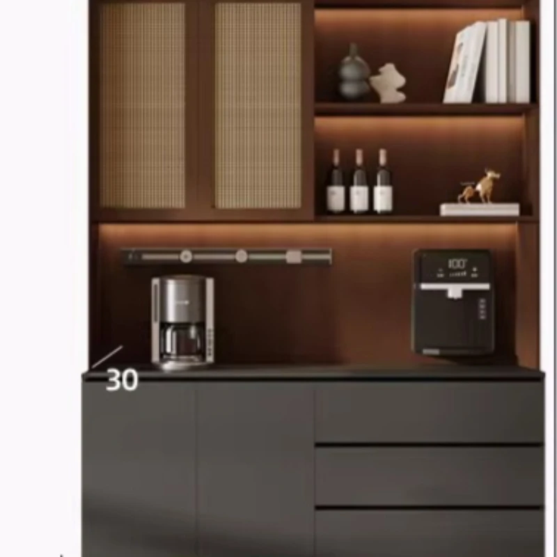 

Medieval Dining Wine Cabinet Integrated Storage Against Household Wine Cabinet Large Capacity Bar Furniture Juomakaappi XY50JG