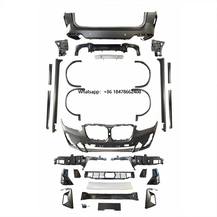 Factory Wholesale M Pack Bodykit PP Material MT Style Full Body Kit for  X3 G01 LCI 2022-2024