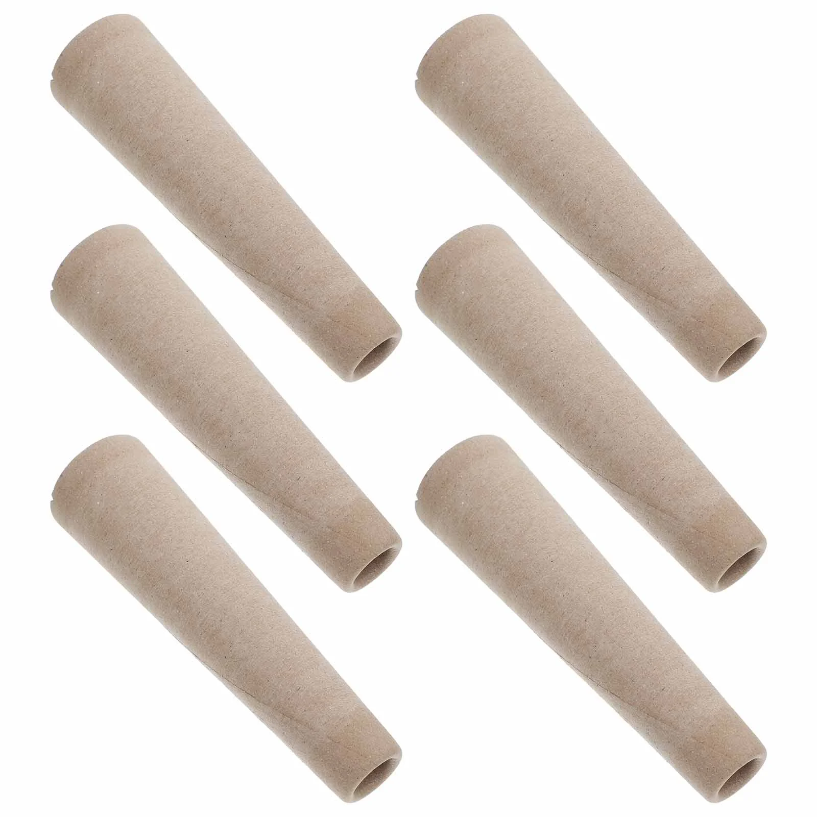 

6 Pcs Wool Paper Tube Core Knitting Machine Yarn Winding Replacements DIY Winder Supply Bobbin Hand Bracelet Weave Tool