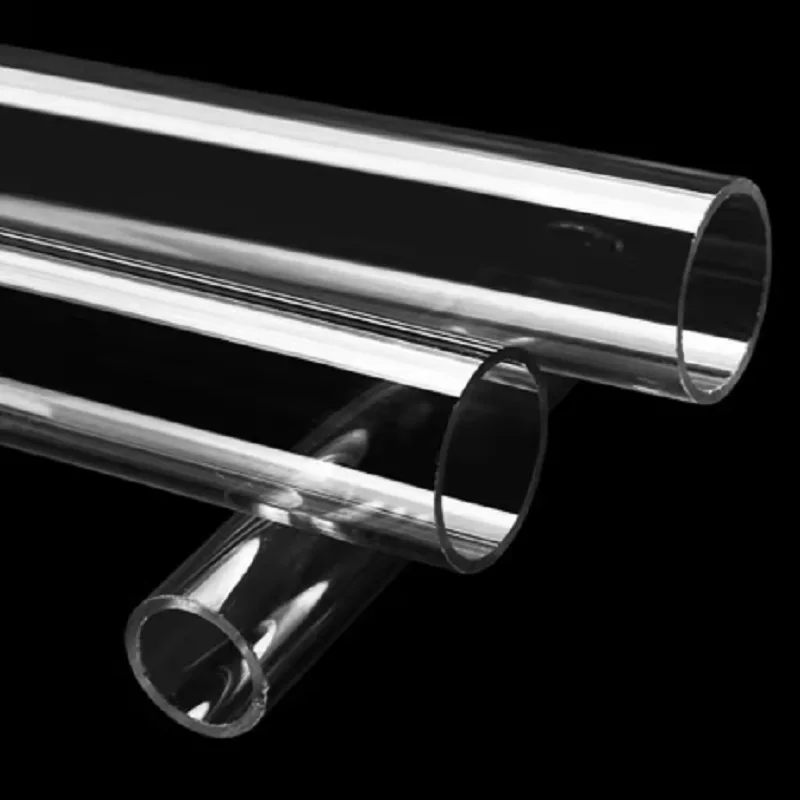 1PC PMMA Plexiglass Pipe Tube Transparent Clear Acrylic Tube Pipe OD X ID X Length OD 5mm To 250mm