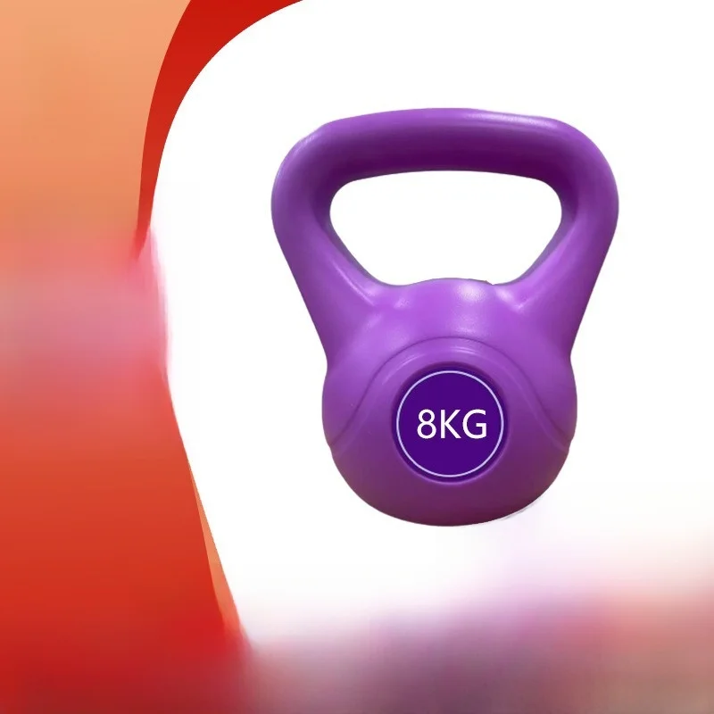 Portable Sports Training Equipment Iron Sand Bell Kettlebell Home Fitness Black Gym Handheld Accessory for Men And Women