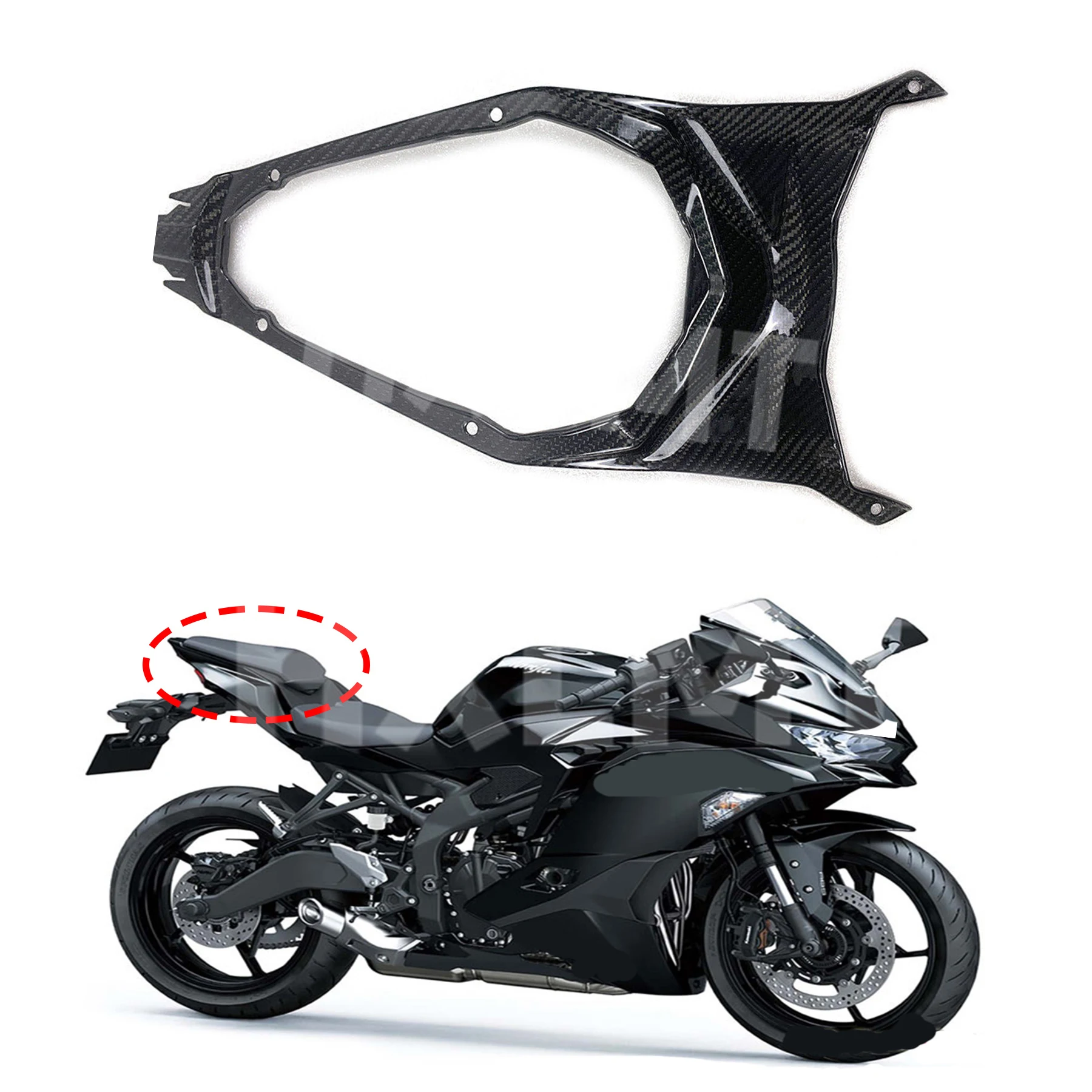 Motorcycle Rear Seat Tail Cover Fairing Cowl passenger Seat Cowl For KAWASAKI NINJA ZX-25R ZX25R ZX 25R ZX-4R ZX-4RR ZX4R ZX 4RR