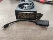 16GB video memory, miniDP+HDMI interface, dual 8pin power supply 0153AMD Radeon Pro VII 16G graphics card Dual fan cooling