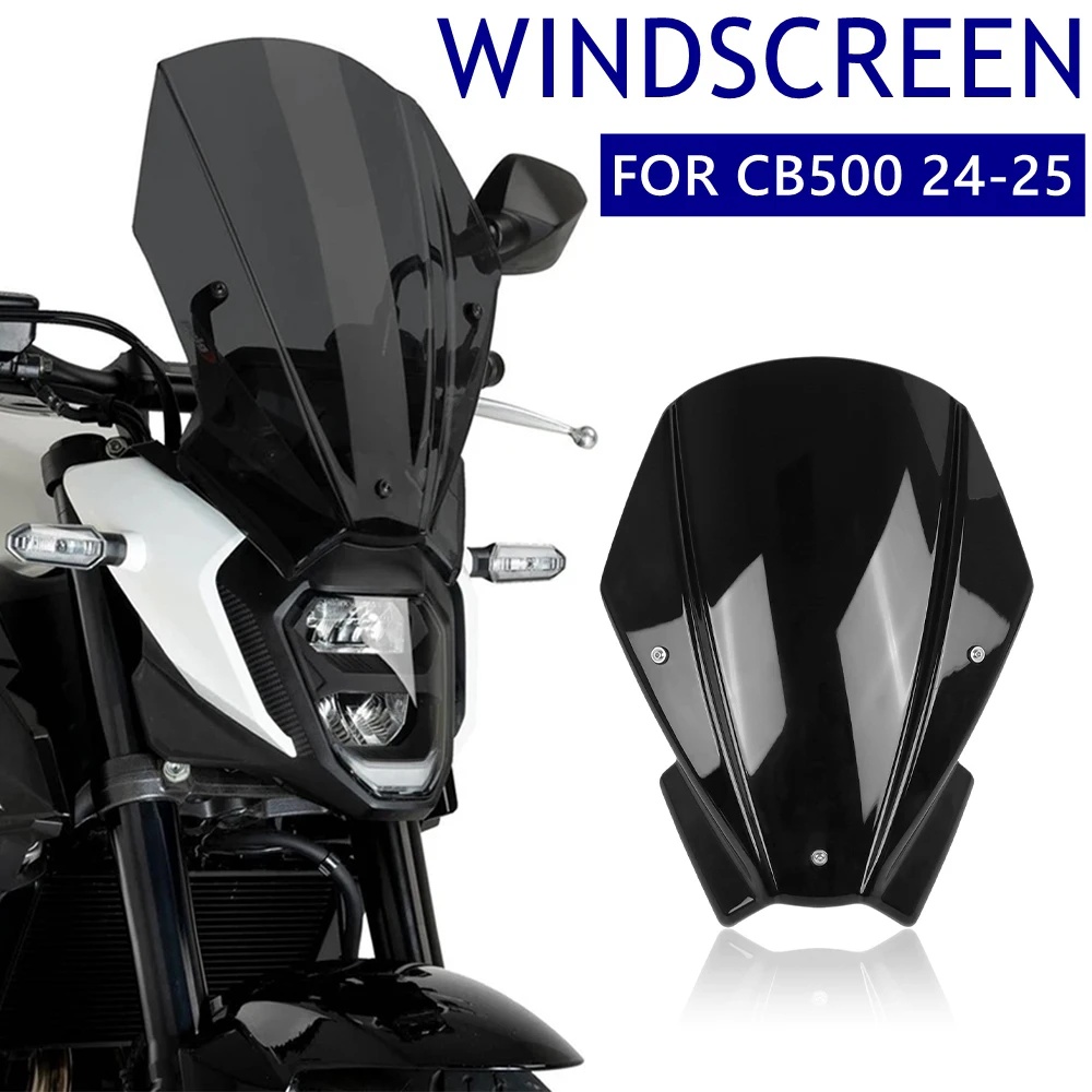 

Для Honda CB500 CB 500 Hornet CB500F 2024 2025 мотоциклетное туристическое лобовое стекло, ветровое стекло, пузырьковый двойной дефлектор ветра