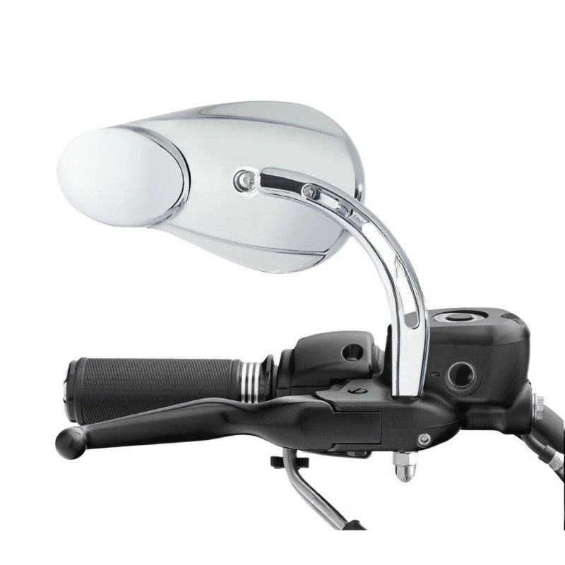 

1 pairs of CNC modified rearview mirrors, compatible with XL883 Road King Glide 82+motorcycle reflectors