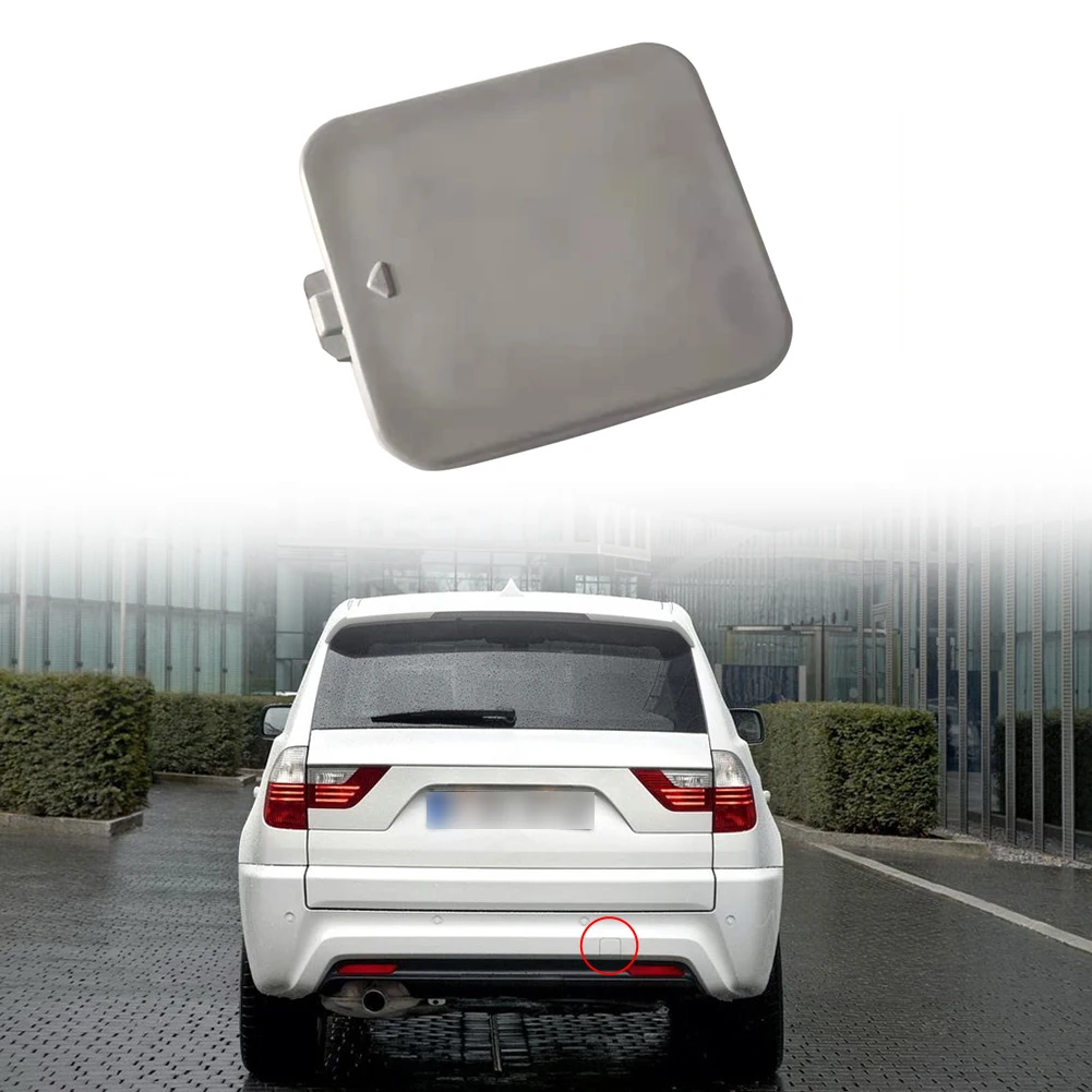 

1PCS Car Rear Bumper Hook Tow Cap Cover For BMW X3 E83 2.5si XDrive30i LCI 2007-2010 Part Number 51123423778 51-12-3-423-778