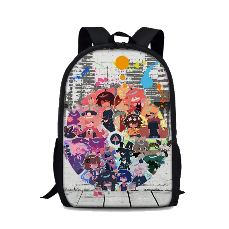 Fundamental Paper Education Backpack Miss Circle Bookbag Fundamental Paper Education School Bag Pencil Bag Mochila For Students