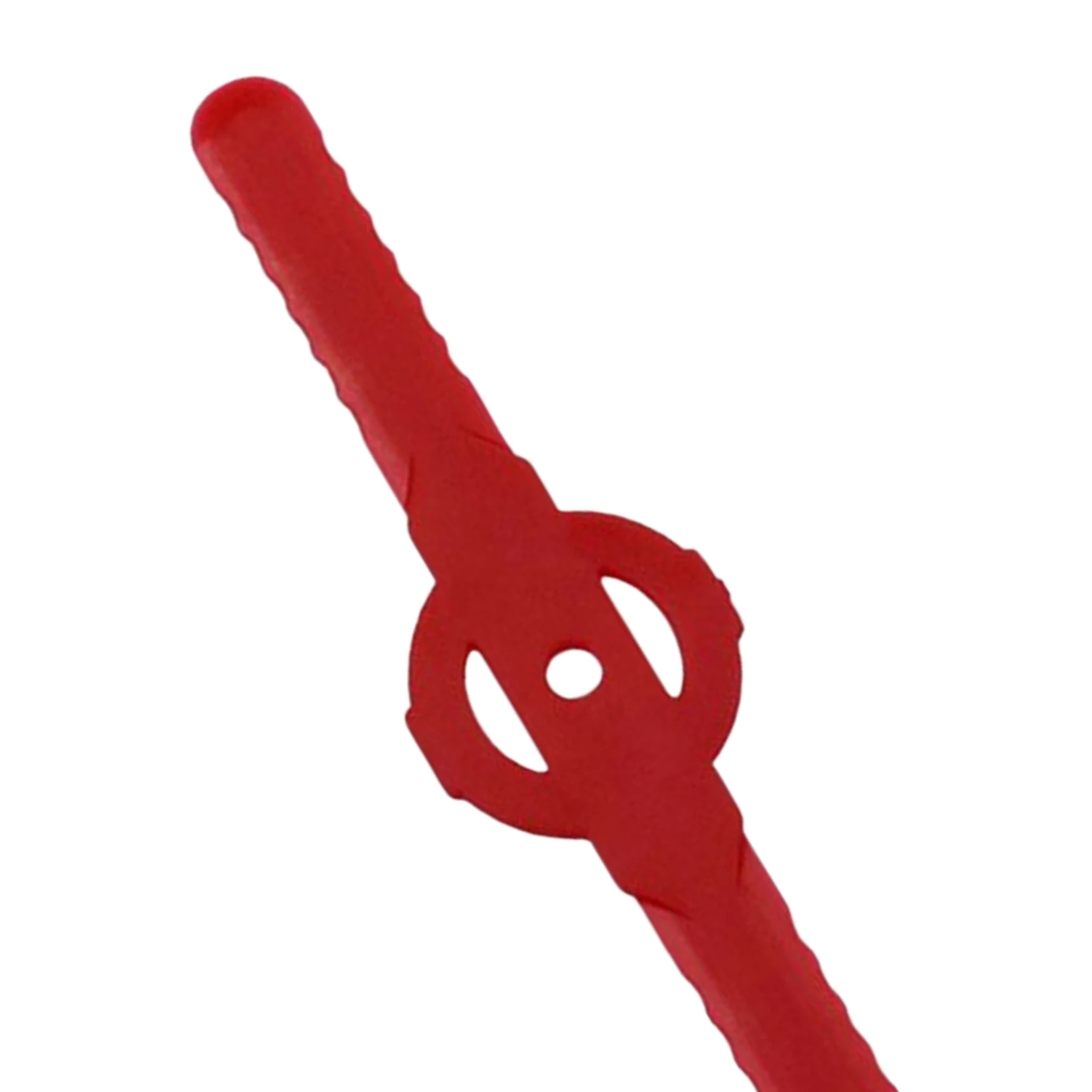 60Pcs String Trimmer Kopf Klingen Mehrzweck Universal Unkraut Trimmer Kopf Kunststoff Mähen Klingen Stroh Mäher Klinge Zubehör