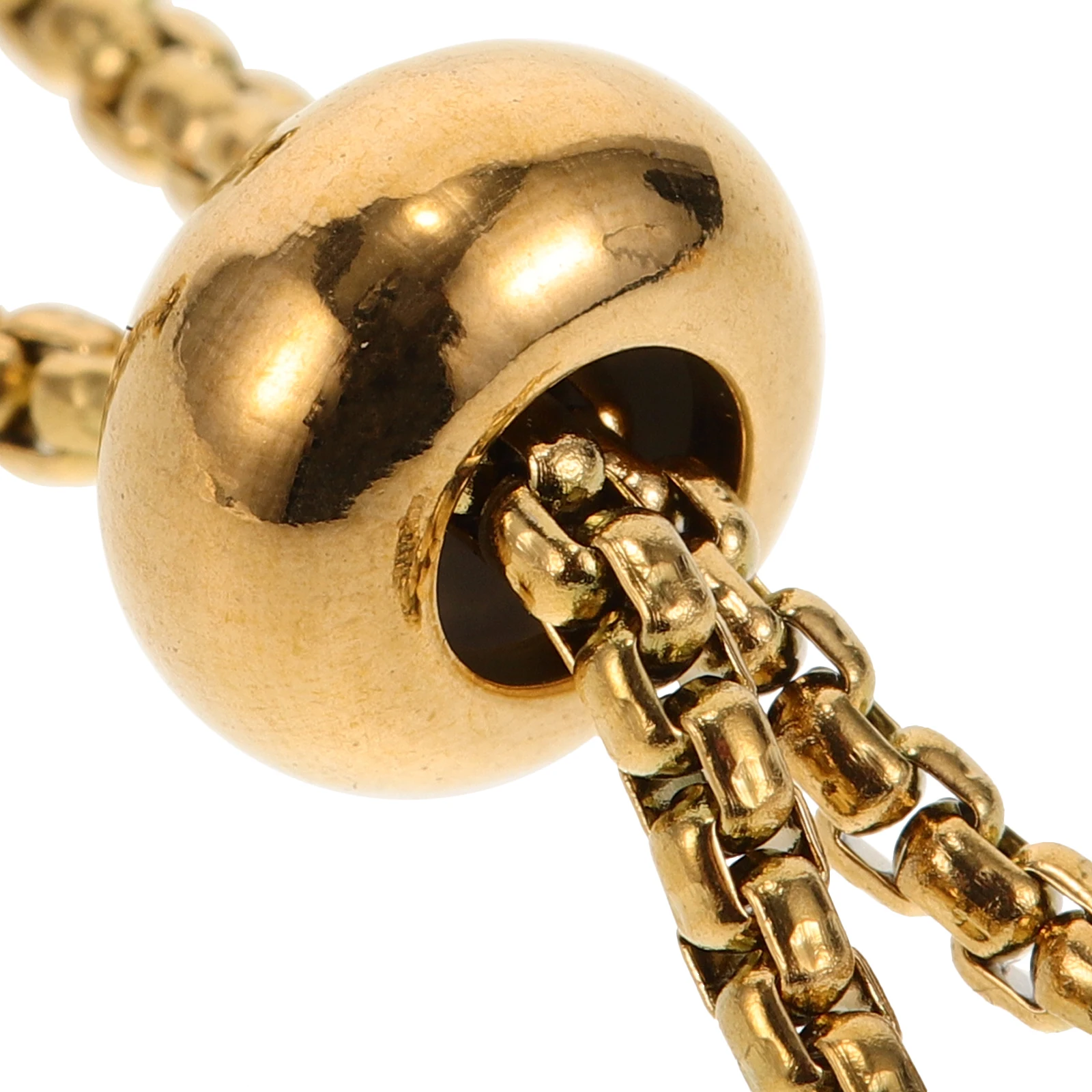 

3Pcs Adjustable Slider Bracelet Stainless Steel Pearl Chain Extender Adjustable Length Slider Extension Chains for Jewelry DIY