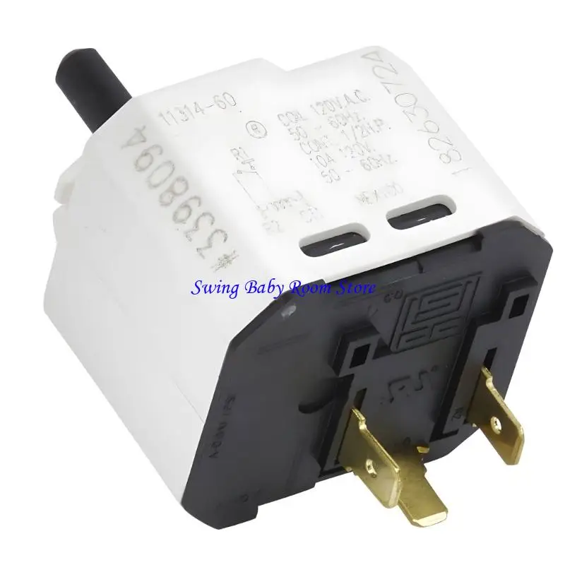 

K1AD Energy Saving Dryer Start Switches WP3398095 Universal Dryer Relays Switches Replacement Part Quick Setup Easy to Use