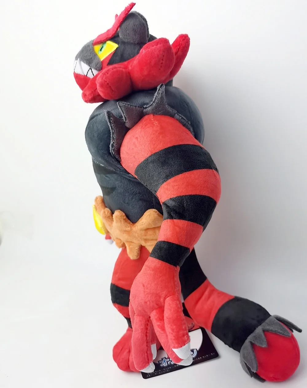 Pokemon lendas incineroar 13 "brinquedo de pelúcia, escarlate violeta interruptor jogo fogo tigre teddy espada escudo pelúcia animal dos desenhos animados boneca