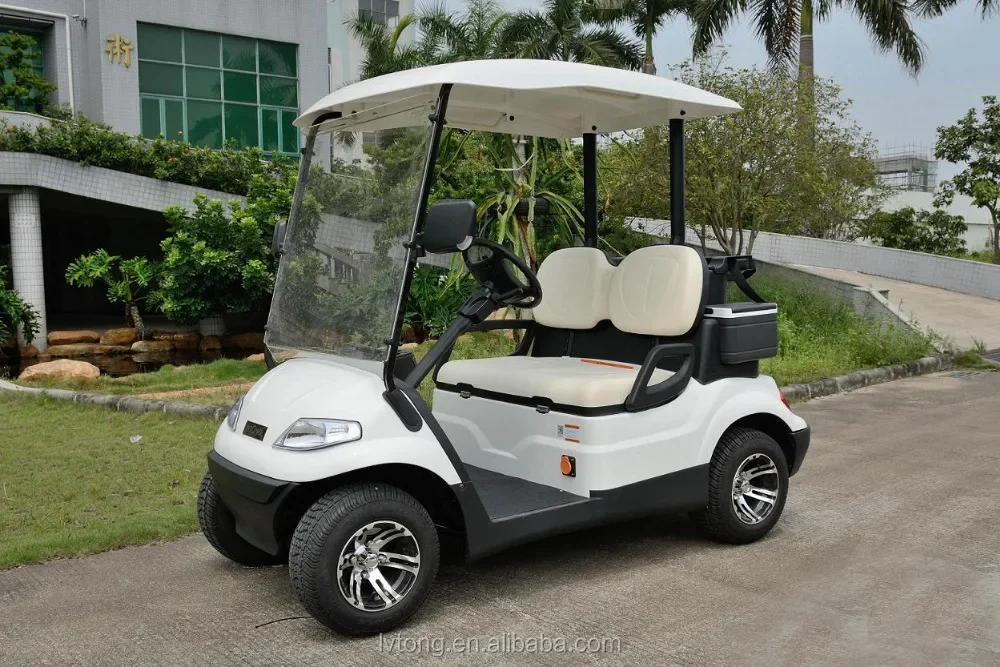 New Design 4 Wheels electric golf cart 2 seats